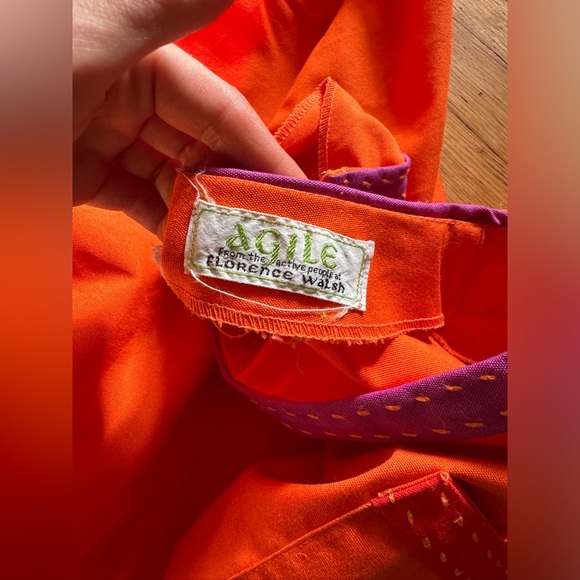 70s Vintage Bright A Line Maxi Skirt - Picture 5 of 7